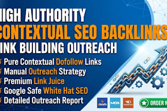 build high authority contextual SEO backlinks