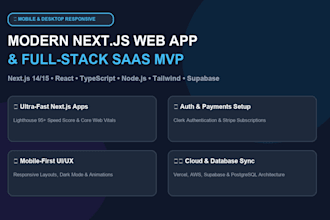 build a fast next js ecommerce website with stripe and apis