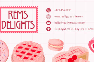 do professional logo, cute buisness card  and y2k pfp design