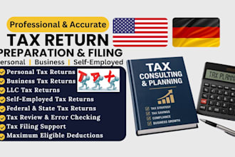 provide tax consulting, tax planning, compliance, business personal tax advice