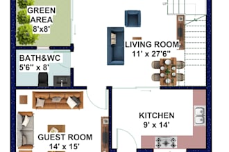 professional 2d floor plan and blueprint drafting