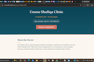 build a custom website with booking system, admin panel, and database