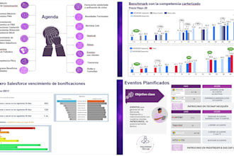 create executive reports and business dashboards