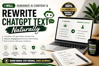 humanize ai content and rewrite chatgpt text naturally