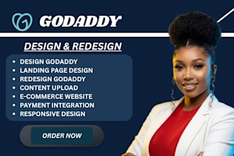 godaddy website design godaddy website redesign develop godaddy website