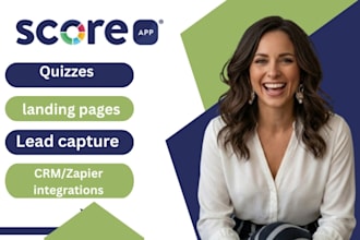 build ai scoreapp quizzes scorecards landing page and zapier integrations