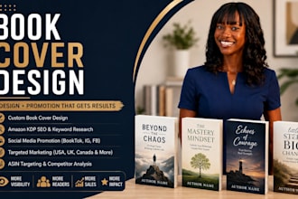 book cover design book promotion campaign ebook sales booktok marketing