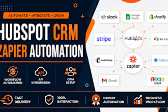 setup hubspot CRM zapier automation API integration workflow and CRM migration