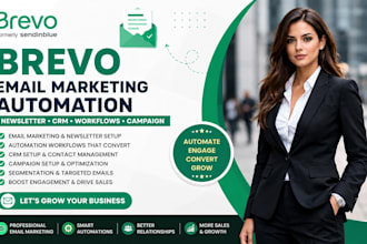 brevo email marketing automation brevo email newsletter crm workflows campaign