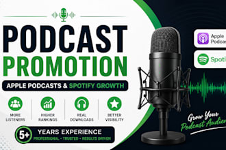 promote your podcast and grow your apple podcasts and spotify download