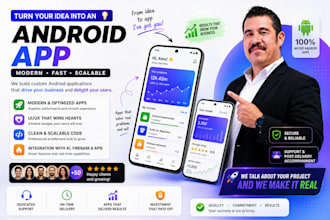 develop a custom android educational app with kotlin and firebase