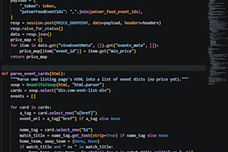 build python web scraping scripts and automation tools