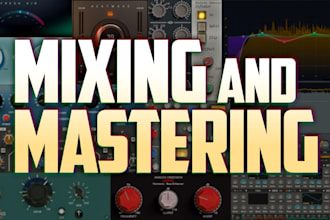 mix and master your song professionally