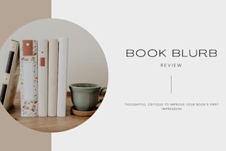 review your book blurb