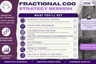 provide a fractional coo strategy session