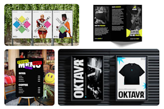 design a bold and modern poster or flyer