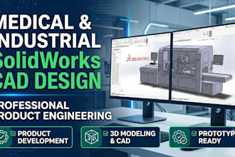 do medical device, healthcare device, industrial medical machine in solidwork
