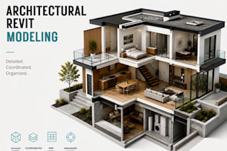 do a architectural model revit