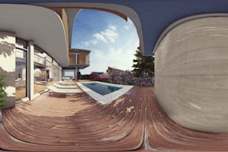 create a 360 virtual tour of your interior space