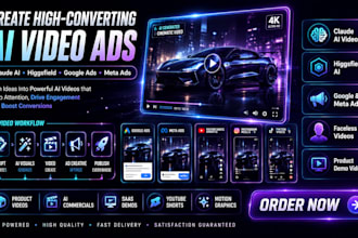 create claude higgsfield faceless video claude google meta ads claude ai video