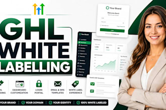 ghl white label, ghl dashboard customization, ghl login portal