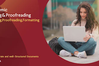 assist with academic writing editing and formating
