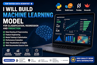 build a machine learning model for your data