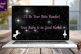beta read your fiction manuscript