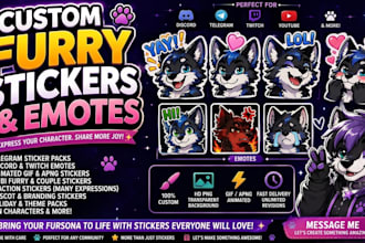 draw amazing art for your furry character or nsfw