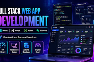 build your react nextjs frontend and nodejs backend