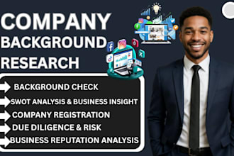conduct kyc, due diligence, company research, director research