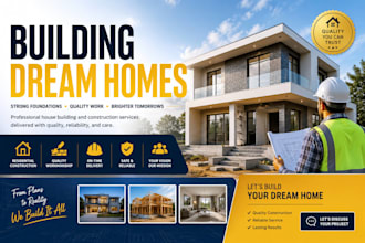 build modern residential houses and construction projects