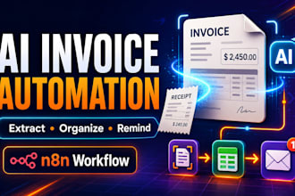 automate invoice and receipt processing with ai in n8n