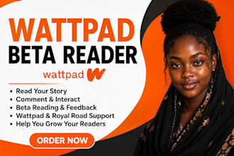 promote your wattpad story read comment interact beta read and royal road