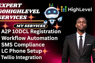 fix gohighlevel a2p, ghl a2p 10dcl, twilio, a2p registration, go high level