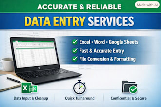 fast and reliable data entry services