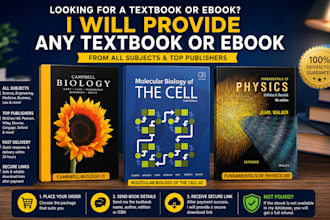 provide educational ebooks and textbooks for any subject