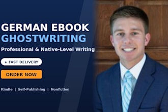 ghostwrite your professional german ebook nonfiction kindle book