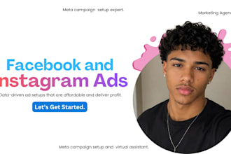 setup profitable and affordable facebook ads, instragram ads for small business