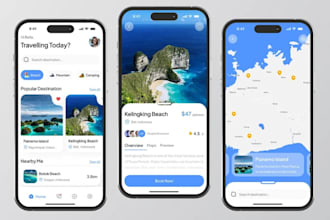 develop responsive city tour app, tourism app, travel app