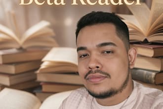 be your beta reader and give you detailed, honest feedback