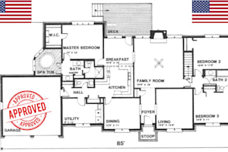 draw and review architecture and engineering drawing for virginia co sc wa texas