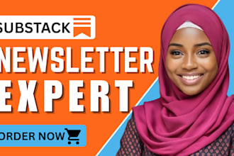 setup substack account, substack newsletter design, substack post management