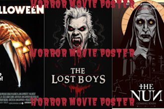 retro comic book cover vintage comic gore horror poster gothic music album cover