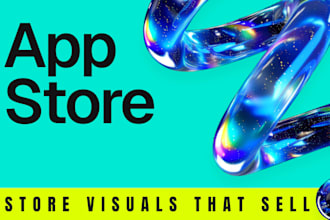 design app store and play store visuals that drive downloads