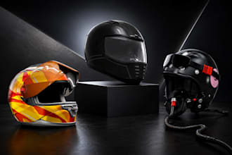 create custom 3d helmet, mask, cosplay prop and stl model for 3d printing