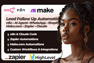 ghl n8n automation ai automation whatsapp chatbot make com zapier gohighlevel