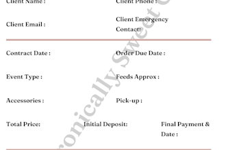 create a personalized customer order page