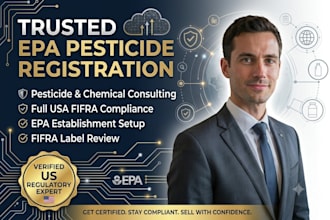 do epa registration, pesticide fifra compliance, product labeling review for USA