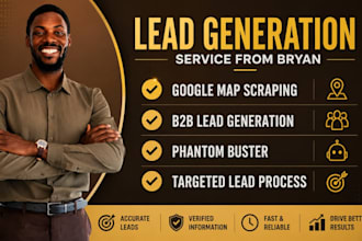 scrape google map lead scrapping b2b lead generation email list phantombuster
